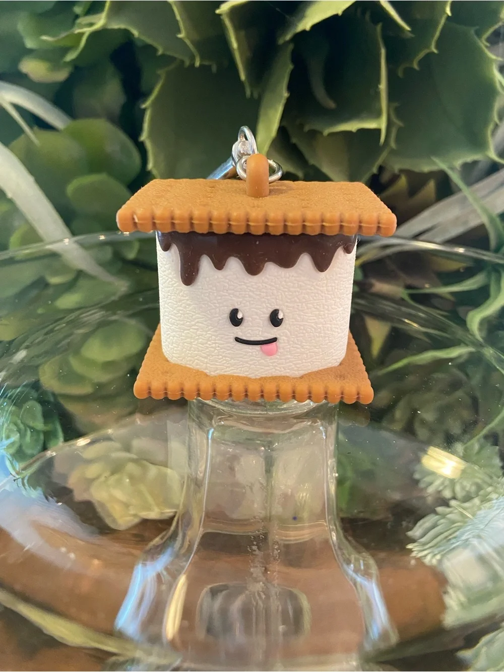 Bath & Body Works- Cute S'mores Keychain Charm and PocketBac -